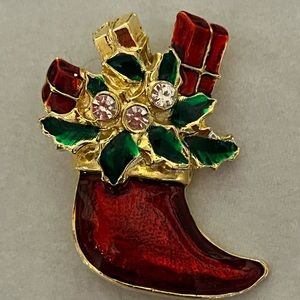 Vintage Christmas Brooch